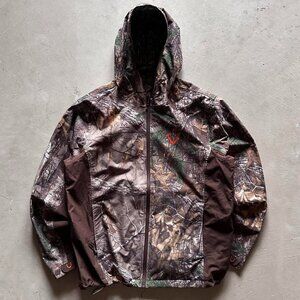 huntshield realtree camo windbreaker jacket